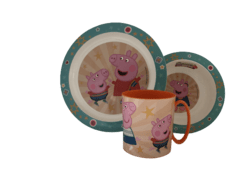 GURLI GRIS SPISESÆT 3 DELE (stor krus)