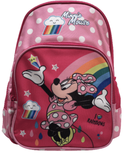 DISNEY MINNIE RYGSÆK / SKOLETASKE 40 CM.