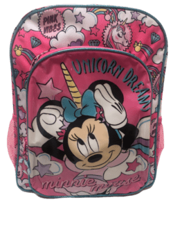 MINNIE MOUSE UNICORN DREAMS SKOLETASKE 38 CM.