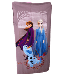 DISNEY FROZEN II STRANDTÆPPE MED POSE