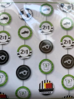 FODBOLD DEKORATIONER