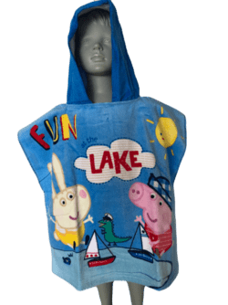 GURLI GRIS BADEPONCHO