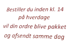 HURTIG LEVERING - FRI FRAGT VED KØB OVER 499,00