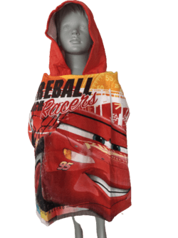 DISNEY CARS BADEPONCHO