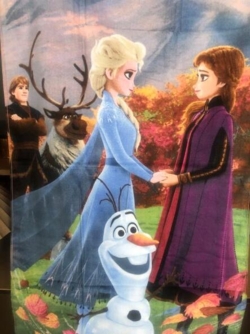 DISNEY FROST BADEHÅNDKLÆDE FROZEN II "WIND"