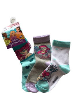 DISNEY PRINCESS  STRØMPER, 3 PAR