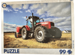 PUSLESPIL MED TRAKTOR