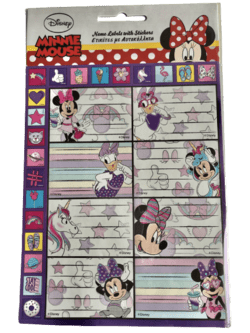 DISNEY MINNIE BOGMÆRKER