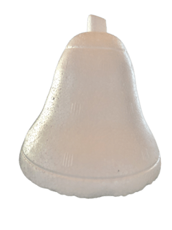 STYROPOR KLOKKE 3 stk. 7 CM.