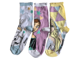 Disney Frozen Strømper, 3 par