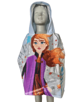 DISNEY FROZEN BADEPONCHO MED ELSA & ANNA