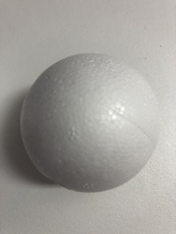 Styroporkugle Ø 50 mm, 4 stk.