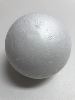 Styroporkugle Ø 70 mm, 2 stk.