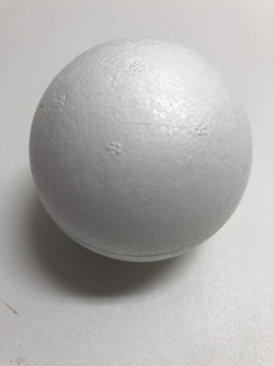 Styroporkugle Ø 80 mm