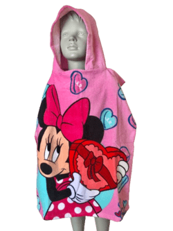 DISNEY MINNIE MOUSE BADEPONCHO