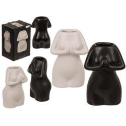 Keramik Vase, Kvinde Krop