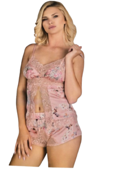 Nightdress Med Overdel og Shorts