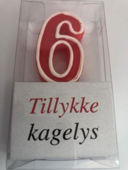 Fødselsdags tal lys