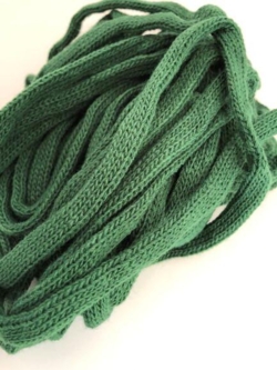 Tubestrik, grøn 1 cm. 10 meter