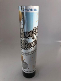 Confetti Shooter Sølv