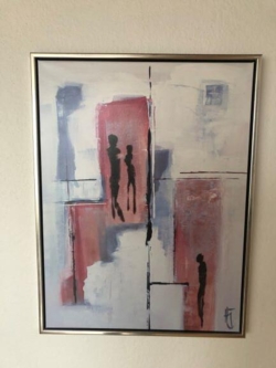 Lærredstryk 5 stk. 80 x 60