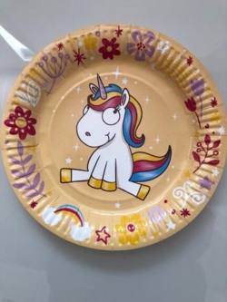 Enhjørning Tallerkener
