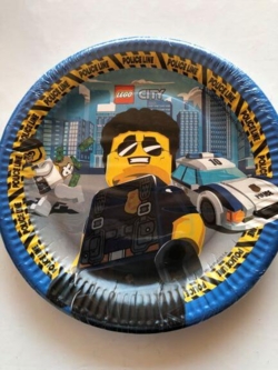 Lego City Tallerkener