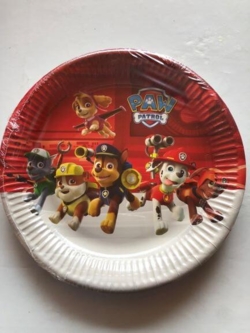 Paw Patrol Tallerken