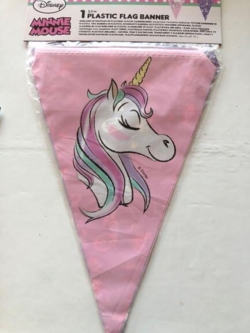 Enhjørning Flag Banner