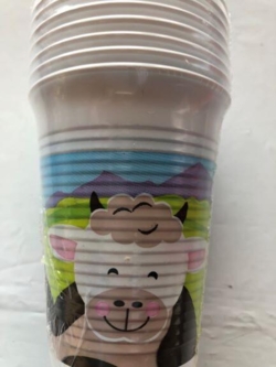 Kopper Med Bondegårdsmotiv