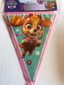 Paw Patrol Skye Flag Banner