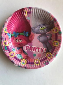 Tallerken Med Troldemotiv