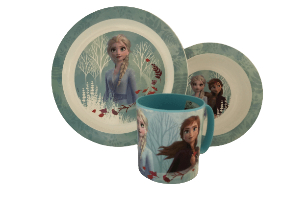 DISNEY FROST 2 SPISESÆT 3 DELE (stor krus)