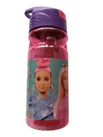 BARBIE GENNEMSIGTIG DRIKKEDUNK MED SUGERØR