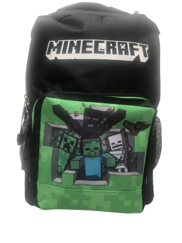 MINECRAFT RYGSÆK / SKOLETASKE