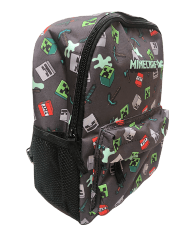 MINECRAFT RYGSÆK 28 CM.