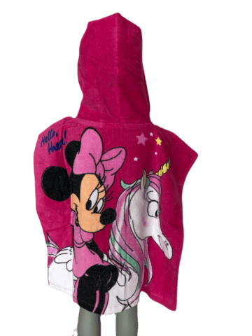 DISNEY MINNNIE BADEPONCHO PINK