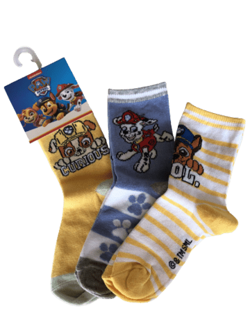 PAW PATROL STRØMPER 3 PAR