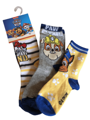 PAW PATROL STRØMPER 3 Par
