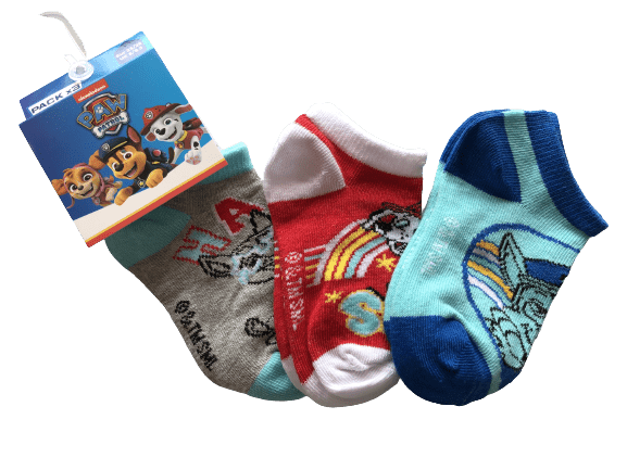 PAW PATROL STRØMPER, 3 PAR
