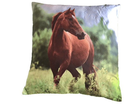 Pude Med Hestemotiv