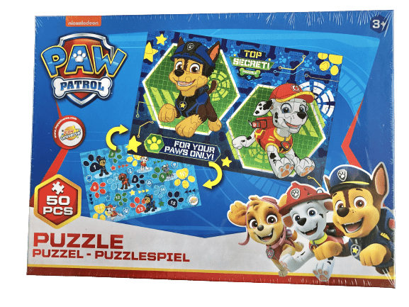 PAW PATROL PUSLESPIL