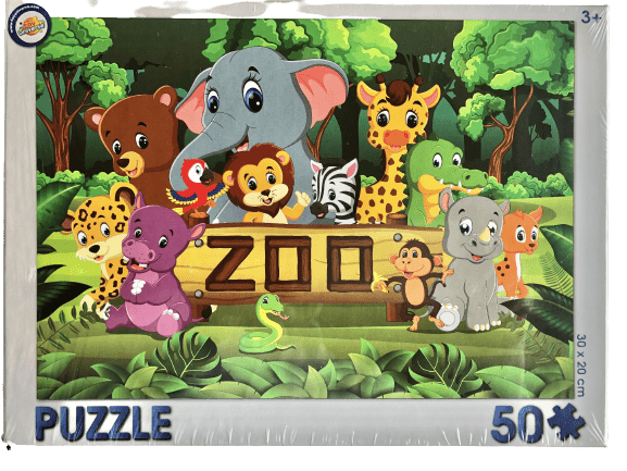 PUSLESPIL MED DYR - ZOO