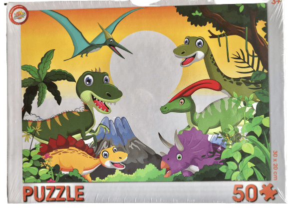 PUSLESPIL MED DINOSAUR