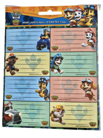 PAW PATROL BOGMÆRKER