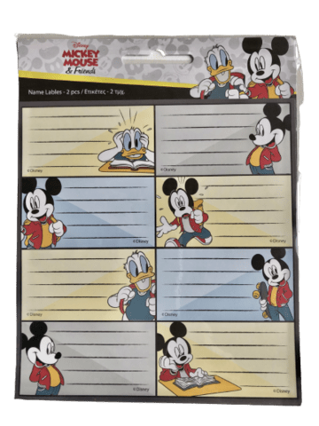 DISNEY MICKEY & FRIENDS BOGMÆRKER