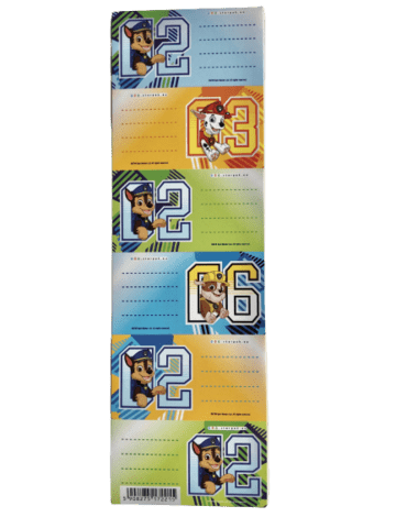 PAW PATROL BOGMÆRKER