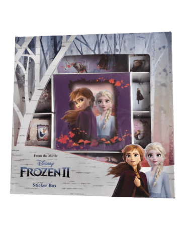 DISNEY FROZEN II GAVEBOKS M. KLISTERMÆRKER