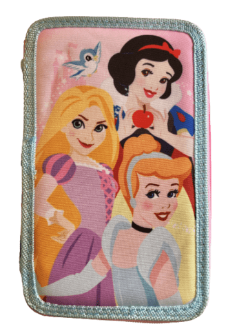 DISNEY PRINCESS PENALHUS , 3 LAG MED INDHOLD