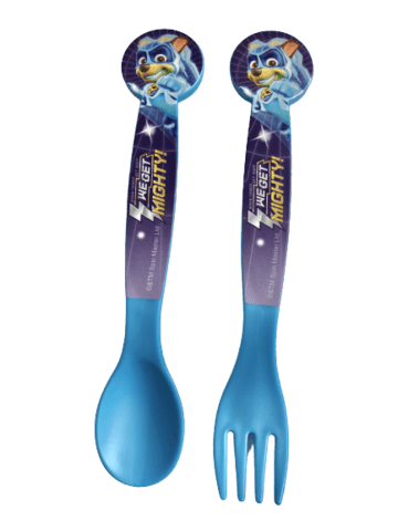 Paw Patrol Mighty ske og gaffel